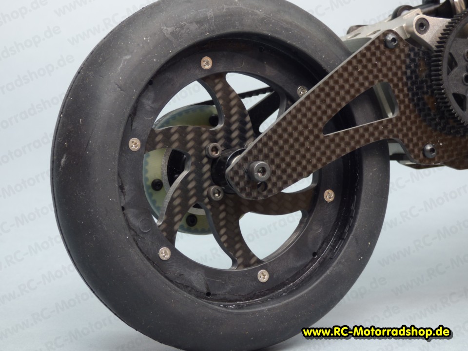 CS-02H: Carbon-Felgenstern 1:5 hinten für FIJON FJ913 CS-02H